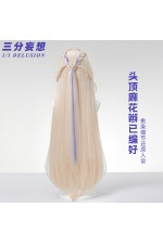 1/3 Delusion Genshin Impact Nicole Reeyn N Light Beige Cosplay Wig